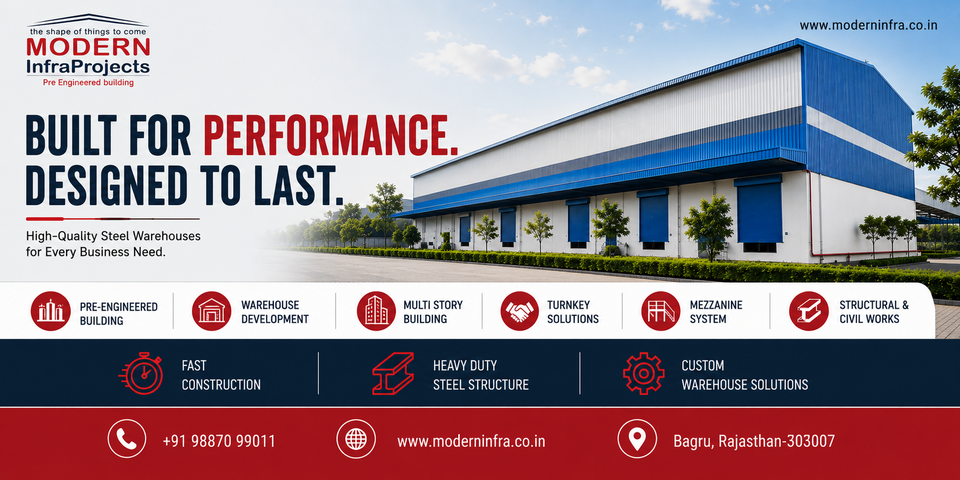 Modern Infra Projects Company banner