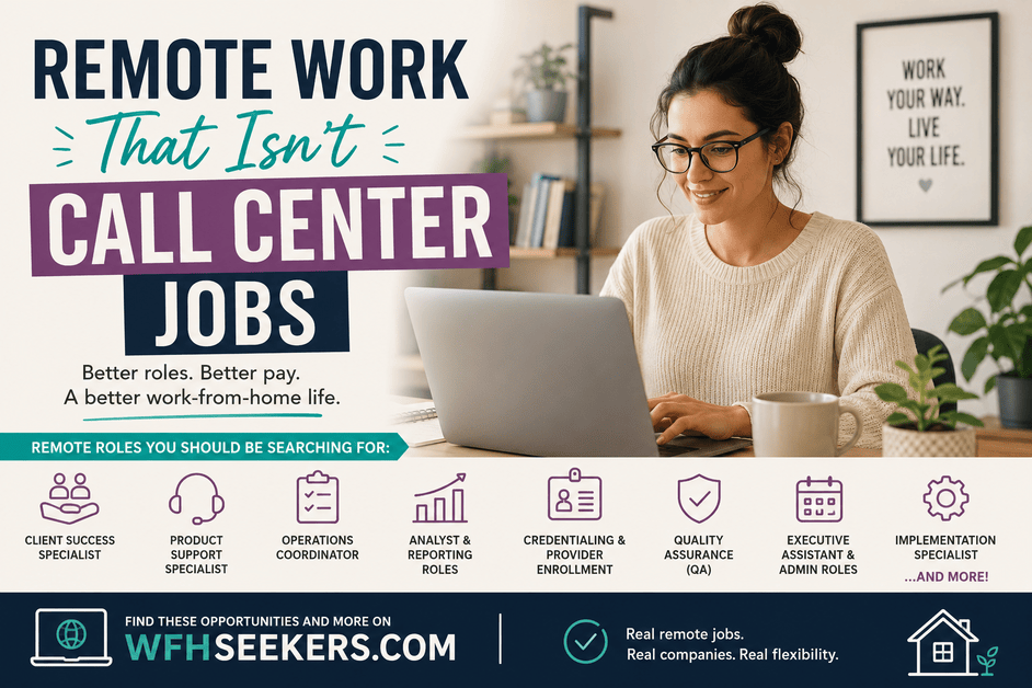 Remote Jobs for People Who Are Tired of Pretending They Love “High Call Volume” cover image