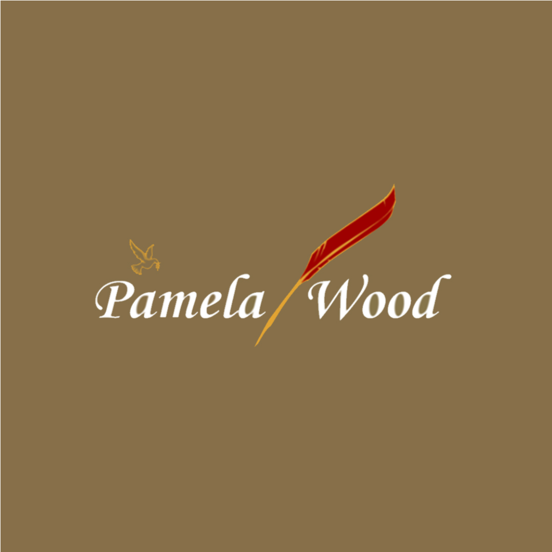 Pamela Wood author Company logo