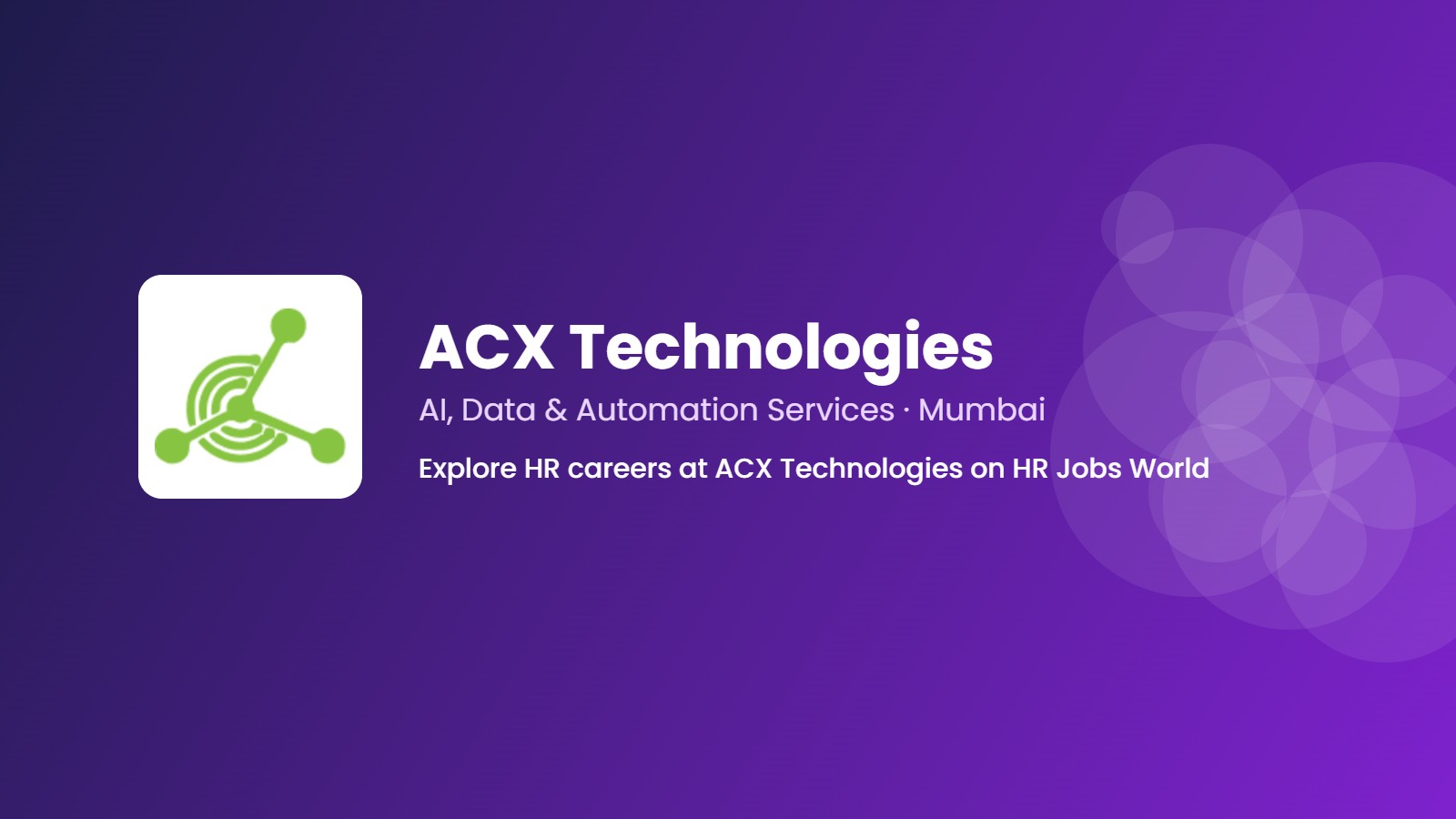 ACX Technologies Company banner