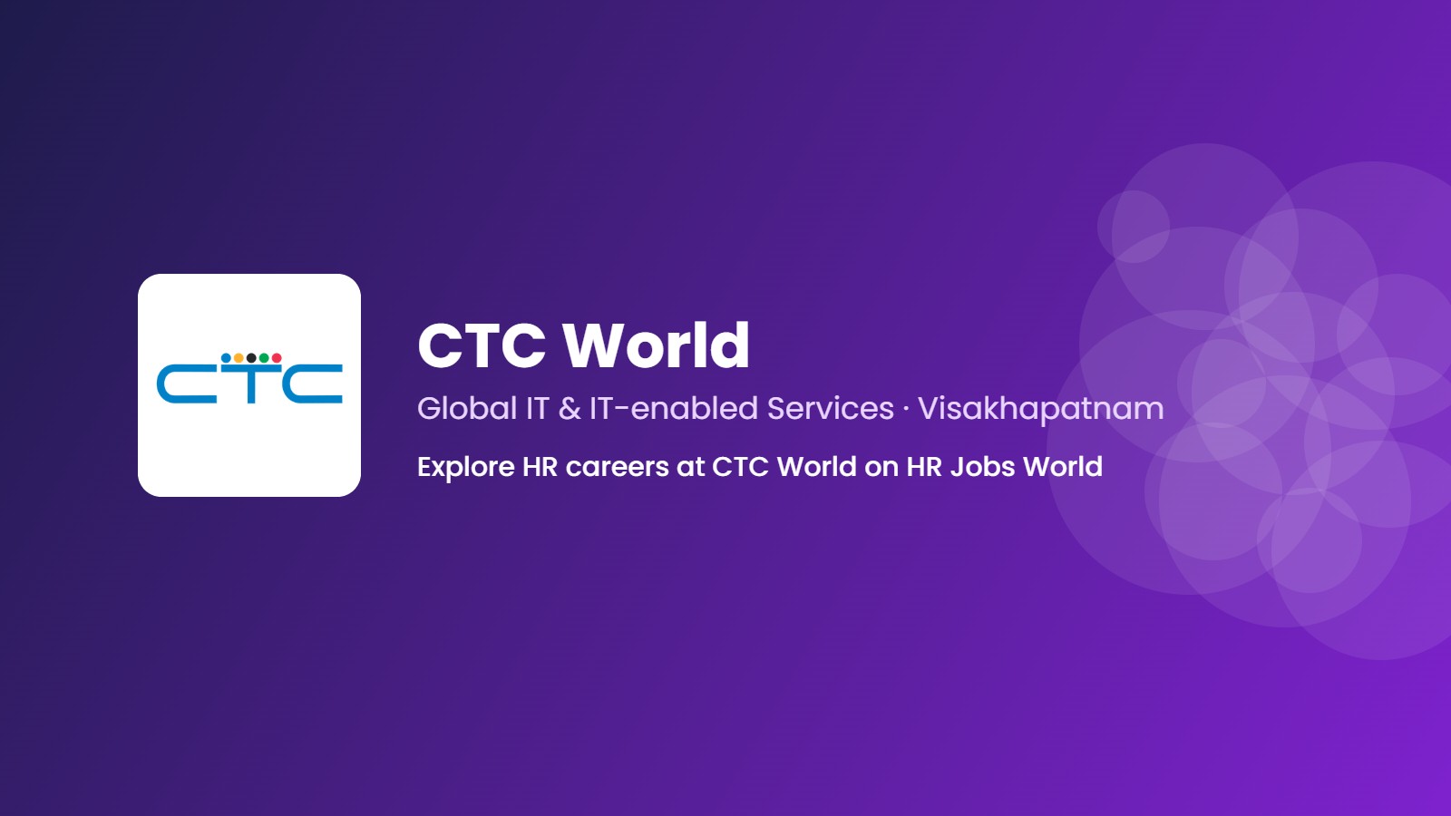 CTC World Company banner