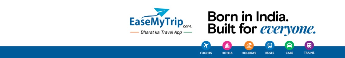 EaseMyTrip Company banner