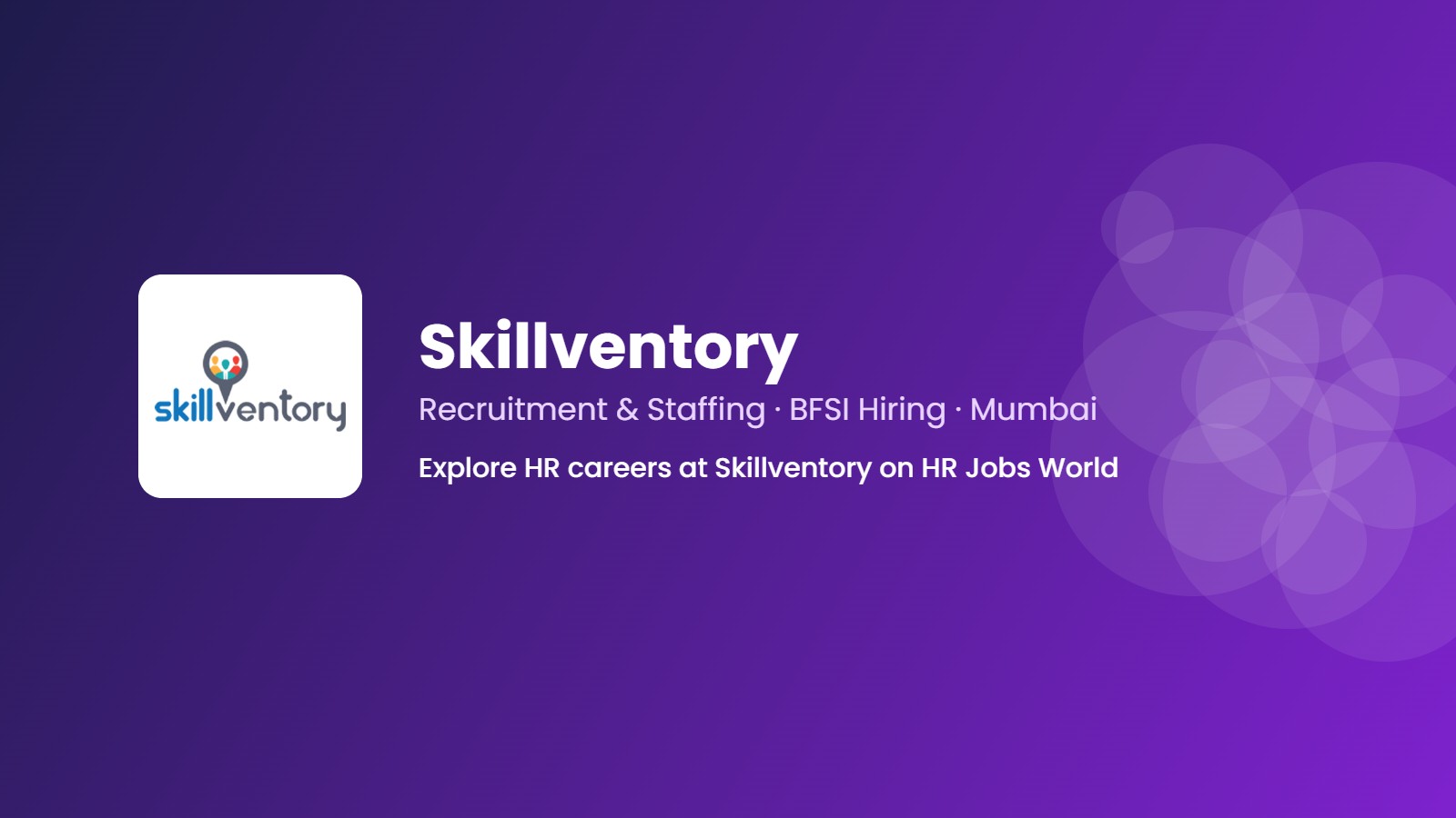 Skillventory Company banner