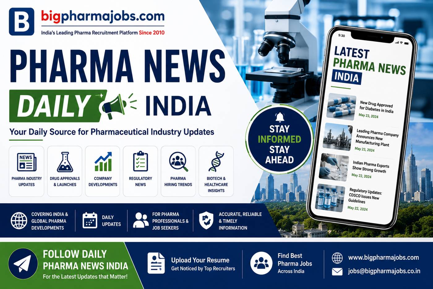 Pharma News India | Daily Pharmaceutical Industry Updates